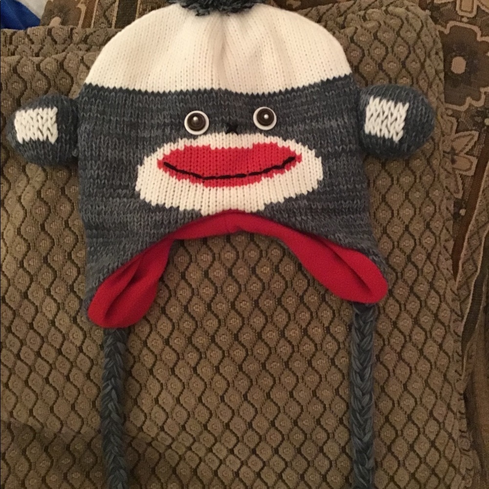 Y2k Small Monkey toboggan hat cap Arizona one size Kids